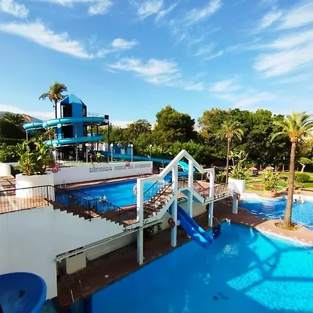 Estudio Terraza Vista Mar Parking Gratuito Piscinas Appartement Benalmádena